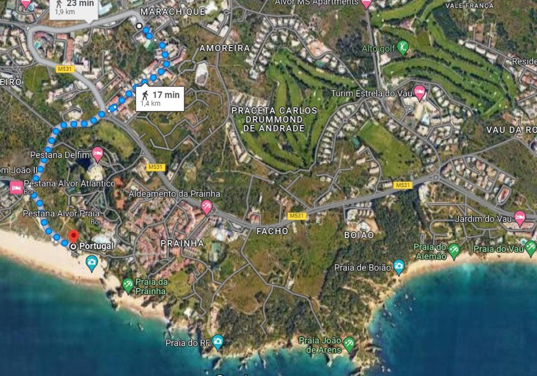 Sweet Beach Flat - Sea View-Wifi-Ac - Alvor Dış mekan fotoğraf